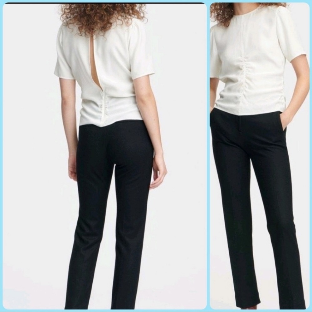 Rag & Bone Black Trouser Pants Size 8